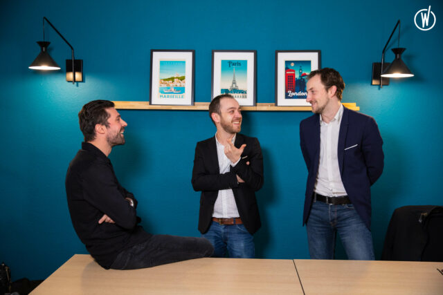 3 cofondateurs Smart Tribune